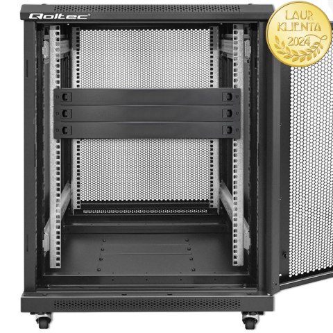 Qoltec Solidny stalowy Panel zaślepiający do szaf RACK 19" | 1U