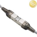 Qoltec Wtyk RJ45 beznarzędziowy STP | CAT6A | JACK PIN | T568B | T568A