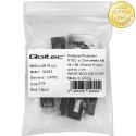 Qoltec Wtyk złącze modularne RJ45 | CAT5e | FTP | Pozłacane styki | 10 sztuk