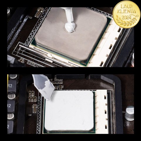 Qoltec Pasta termoprzewodząca 1.42 W/m-K | 5g | Biała