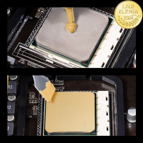 Qoltec Pasta termoprzewodząca 3.05 W/m-K | 1g | Złota