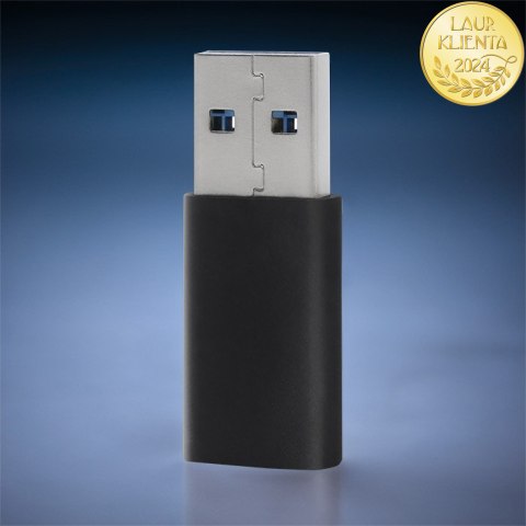 Qoltec Adapter USB typ A męski | USB typ C żeński