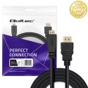 Qoltec Kabel HDMI | Micro HDMI | High speed | 4K | 30Hz | GOLD | 1.5m