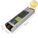 Qoltec Zasilacz impulsowy LED IP20 | 120W | 12V | 10A | Slim