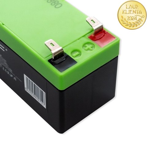 Qoltec Akumulator AGM | 12V | 1.3Ah | Bezobsługowy | Wydajny | LongLife | do UPS, wagi, kasy
