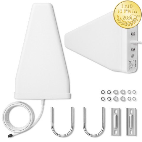 Qoltec Antena 4G LTE | 18 dBi | Zewnętrzna