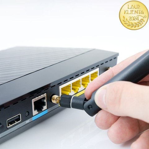 Qoltec Antena 4G LTE DUAL | 5dBi | dookólna | zewnętrzna