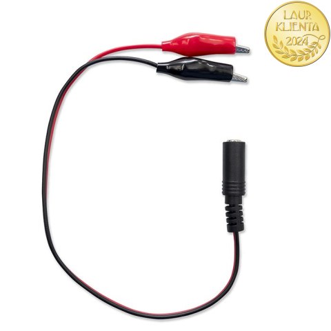 Qoltec Automatyczna ładowarka do akumulatora AGM GEL STD 6V | 1A | Prostownik z sygnalizatorem LED