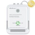 Qoltec Certyfikowany Czujnik wycieku gazu ziemnego i tlenku węgla (czadu) | detektor CH4 CO | alarm 85dB | LED