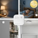 Qoltec Certyfikowany bezprzewodowy Czujnik dymu z baterią | Tuya | Wi-fi | żywotność sensora 10 lat | alarm 85dB | LED