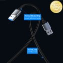 Qoltec Hub Adapter 8w1 USB-C/USB | USB-C | 4xUSB | SD/TF card | JACK 3.5mm TRRS