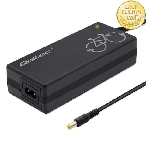 Qoltec Ładowarka do roweru, skutera elektrycznego 36V | 42V | 2A | 5.5*2.5 | +kabel zasilający