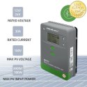 Qoltec Solarny regulator ładowania MPPT z czujnikiem temperatury 30A |12V / 24V | LCD | 2 x USB | Bluetooth | APP | GEL | LiFePO