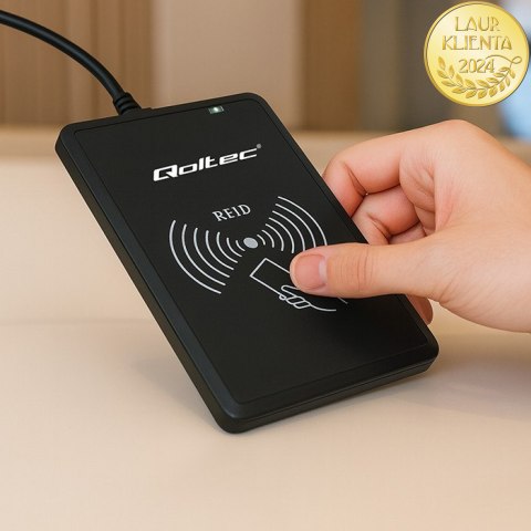 Qoltec System hotelowy EV | programator kart EV + oprogramowanie + 5 kart EV