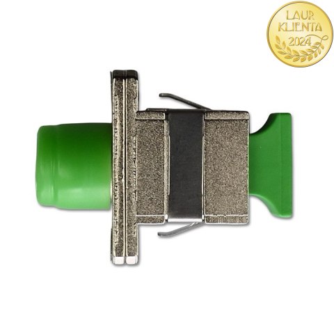 Qoltec Adapter hybrydowy FC/APC - SC/APC | Simplex | Singlemode