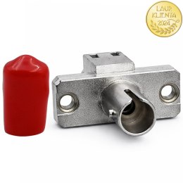 Qoltec Adapter hybrydowy LC/UPC - ST/UPC | Simplex | Multimode