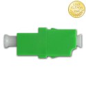 Qoltec Adapter światłowodowy LC/APC | Simplex | Singlemode