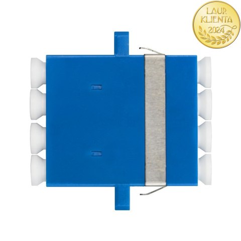 Qoltec Adapter światłowodowy LC/UPC | Quad | Singlemode