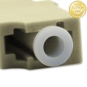 Qoltec Adapter światłowodowy LC/UPC | Simplex | Multimode