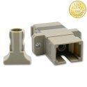Qoltec Adapter światłowodowy SC/UPC | Simplex | Multimode