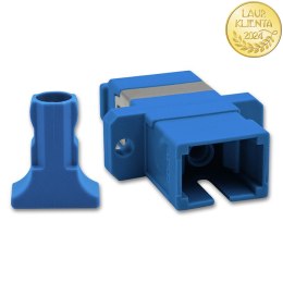Qoltec Adapter światłowodowy SC/UPC | Simplex | Singlemode
