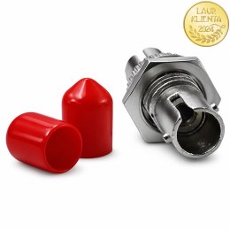 Qoltec Adapter światłowodowy ST/UPC | Simplex | Multimode