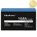 Qoltec Akumulator LiFePO4 Litowo-Żelazowo-Fosforanowy | 12.8V | 10Ah | 128Wh | BMS
