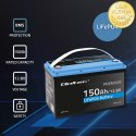 Qoltec Akumulator LiFePO4 Litowo-Żelazowo-Fosforanowy | 12.8V | 150Ah | 1920Wh| BMS