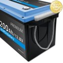 Qoltec Akumulator LiFePO4 Litowo-Żelazowo-Fosforanowy | 12.8V | 200Ah | 2560Wh | BMS