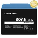 Qoltec Akumulator LiFePO4 Litowo-Żelazowo-Fosforanowy | 12.8V | 30Ah | 384Wh | BMS