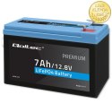 Qoltec Akumulator LiFePO4 Litowo-Żelazowo-Fosforanowy | 12.8V | 7Ah | 89.6Wh | BMS