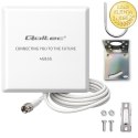 Qoltec Antena 4G 5G LTE | 9dBi | kierunkowa | zewnętrzna | SMA | wodoodporna | 3m