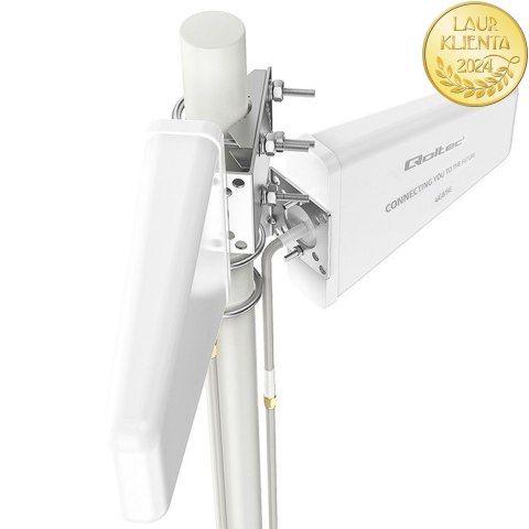 Qoltec Antena 4G 5G LTE | 9dBi | kierunkowa | zewnętrzna | N female | wodoodporna | 3m