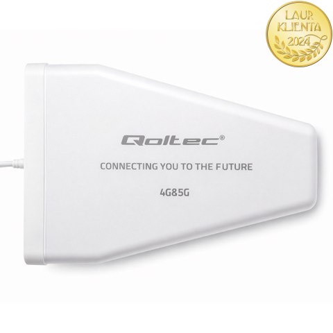 Qoltec Antena 4G 5G LTE | 9dBi | kierunkowa | zewnętrzna | N female | wodoodporna | 3m