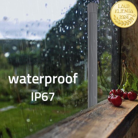 Qoltec Antena LoRa | 12dBi | dookólna | zewnętrzna | włókno szklane | 868 MHz | 1.5m