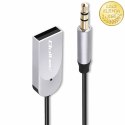 Qoltec Bezprzewodowy adapter odbiornik dźwięku Audio HiFi Home&Car| Bluetooth 6.0 | 2 x RCA | 1 x AUX MiniJack 3.5mm| USB | Mikr