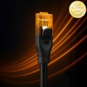 Qoltec Kabel Patchcord UTP | CAT6 | 2 x RJ-45 | High speed 1Gb/s | Pozłacane styki | 30m | czarny