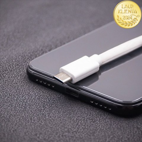 Qoltec Kabel USB 2.0 typ C męski | USB 2.0 typ C męski | 2m | Biały