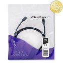 Qoltec Kabel USB 2.0 typ C męski | USB 2.0 typ C męski | 3m | Czarny