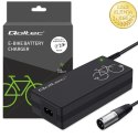 Qoltec Ładowarka do roweru elektrycznego 36V | 42V | 2A | 3P XLR-18mm +kabel zasilający