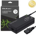 Qoltec Ładowarka do roweru elektrycznego 36V | 42V | 2A | C14-IEC-3Pin +kabel zasilający