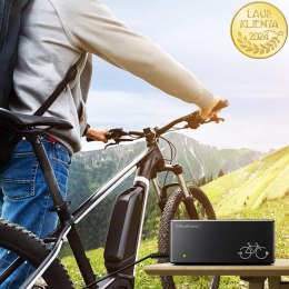 Qoltec Ładowarka do roweru elektrycznego 36V | 42V | 2A | C14-IEC-3Pin +kabel zasilający