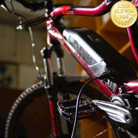 Qoltec Ładowarka do roweru elektrycznego 36V | 42V | 2A | GX12-3Pin +kabel zasilający