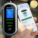 Qoltec Mobilna ładowarka do samochodu elektrycznego EV z regulacją 2w1 Typ2 | 22kW | 400V | CEE 32A | Wi-fi | TUYA | SMART LIFE 