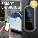 Qoltec Mobilna ładowarka do samochodu elektrycznego EV z regulacją 2w1 Typ2 | 22kW | 400V | CEE 32A | Wi-fi | TUYA | SMART LIFE 