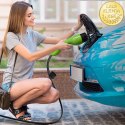 Qoltec Mobilna ładowarka do samochodu elektrycznego EV z regulacją 2w1 Typ2 | 22kW | 400V | CEE 32A | Wi-fi | TUYA | SMART LIFE 
