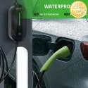 Qoltec Mobilna ładowarka do samochodu elektrycznego EV z regulacją 2w1 Typ2 | 3.5kW | 230V | SCHUKO 16A | LED | 5m