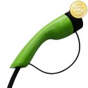 Qoltec Mobilna ładowarka do samochodu elektrycznego EV z regulacją 2w1 Typ2 | 3.5kW | 230V | SCHUKO 16A | LED | 5m