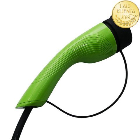 Qoltec Mobilna ładowarka do samochodu elektrycznego EV z regulacją 2w1 Typ2 | 3.5kW | 230V | SCHUKO 16A | LED | 5m