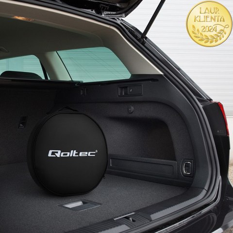 Qoltec Mobilna ładowarka do samochodu elektrycznego EV z regulacją 2w1 Typ2 | 3.5kW | 230V | SCHUKO 16A | LED | 5m